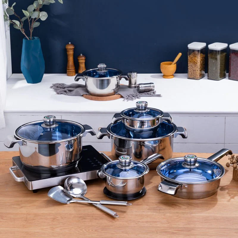 173 Piece Stainless Steel Cookware Set 201 Grade Complete Kitchen Set T0027 - Image 5