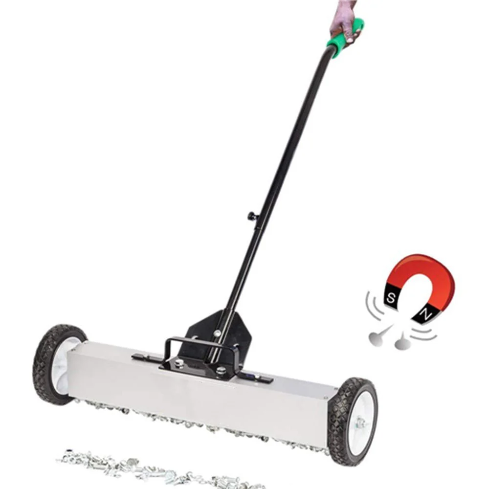 18" & 36" Magnetic Handle Sweepers – Heavy Duty Nail & Metal Debris Pickup Tools for Construction and Garage | 112018 / 112036 - Image 3
