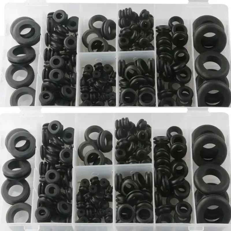 180pcs Rubber Grommets Firewall Seal Plug Assortment Set FS080018 - Image 2