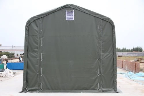 18x50x17 FT RV & Truck Fabric Storage Shelter – Heavy-Duty PVC Building 185017P - Image 4