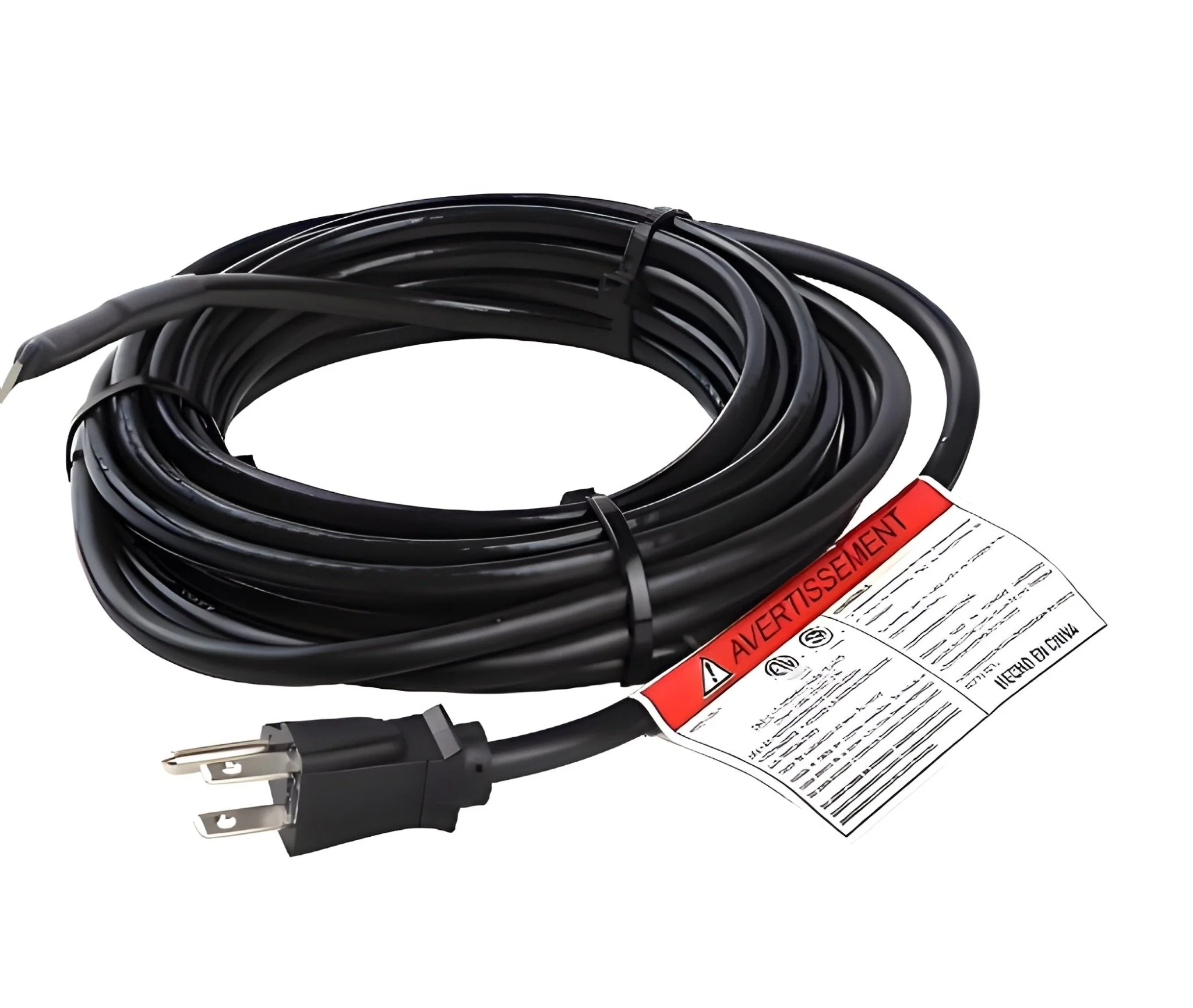 19ft Roof &amp; Gutter Heat Tape Cable – 7WFT, 115V, Ice Dam Prevention, Pre-Assembled &nbsp;SKU DIC019 - Image 2