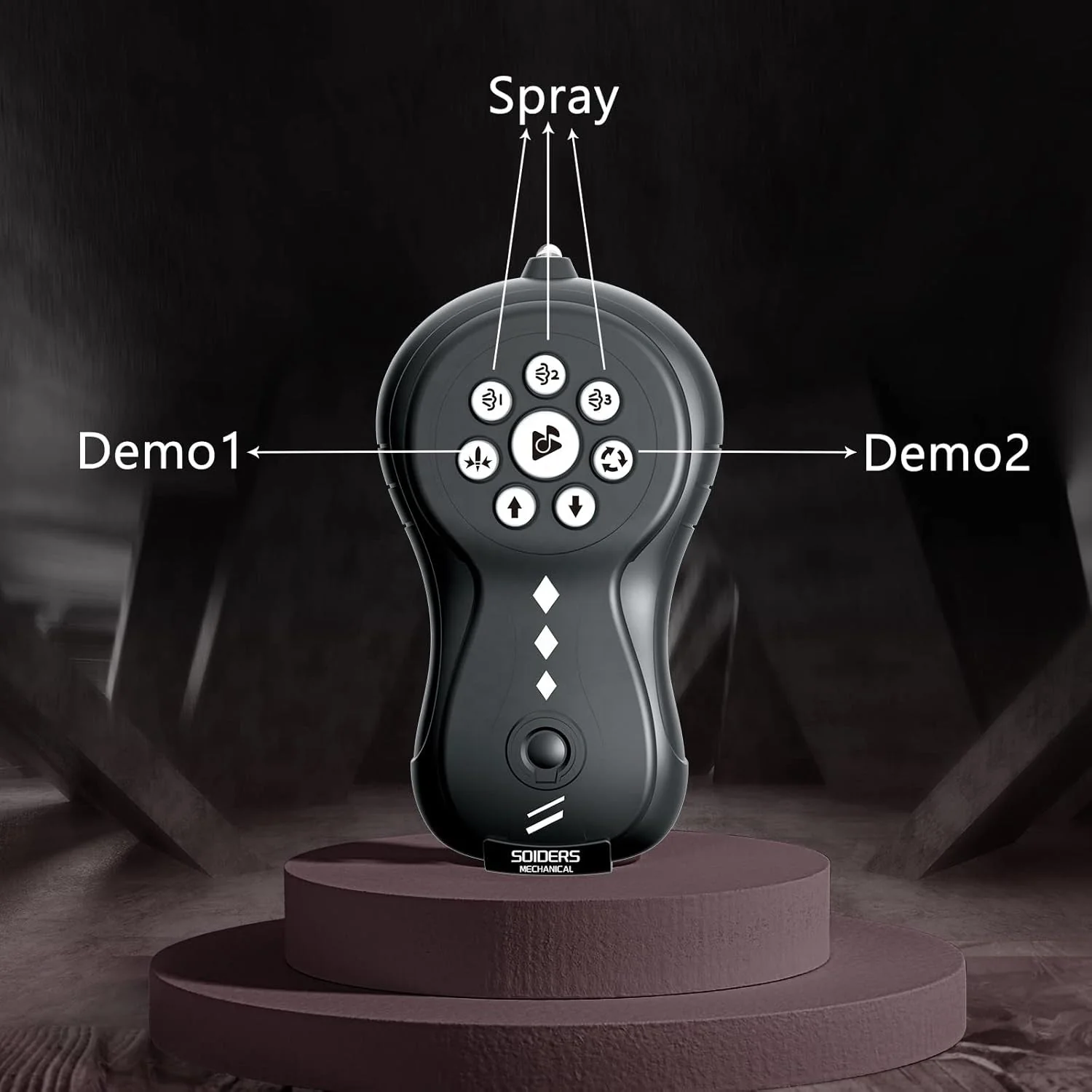 2.4G RC Spider Toy – Remote Control Spider with Lights, Music & Spray (No Battery) EPT1129036 - Image 6