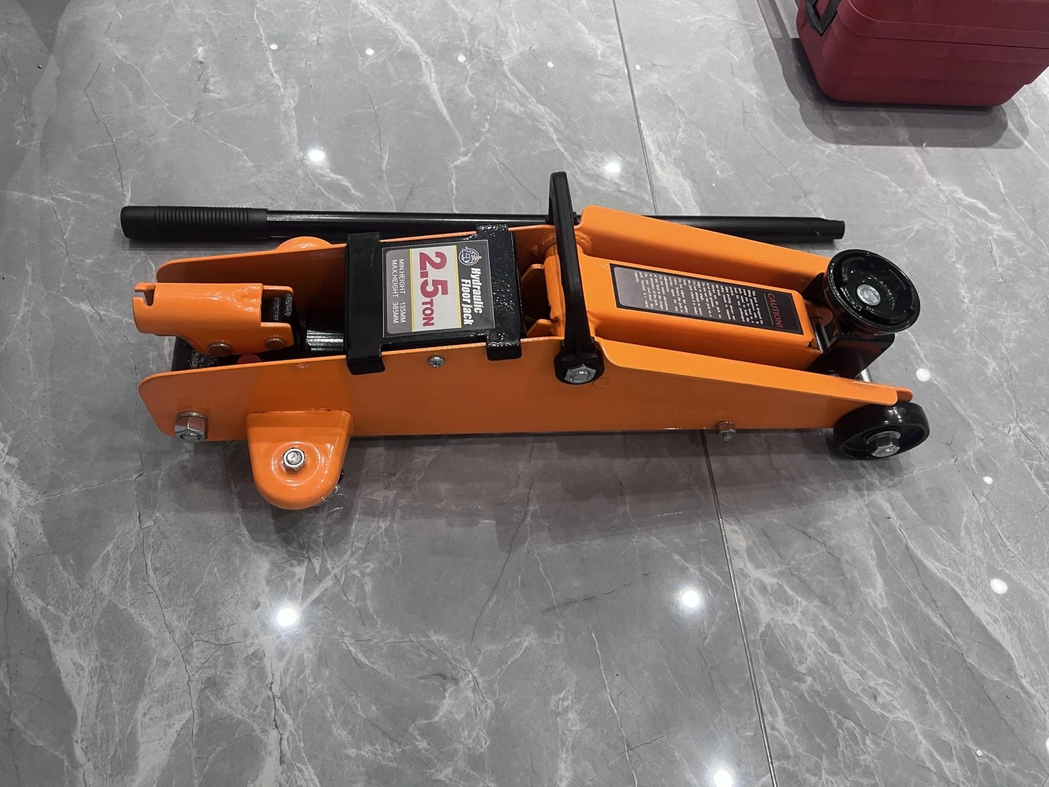 2.5 Ton Steel Hydraulic Floor Jack – 5,500 LB Capacity | Model 25TFJ - Image 2