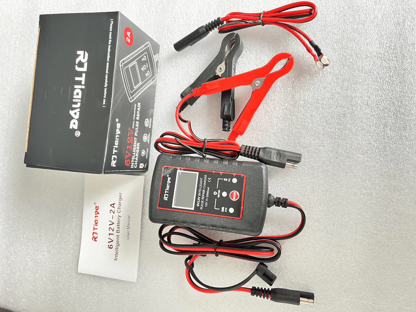 2 Amp Smart Car Battery Charger – 6V12V Fully Automatic Battery Maintainer for Cars, Motorcycles, ATVs, Lawn Equipment CBC2A - Image 3