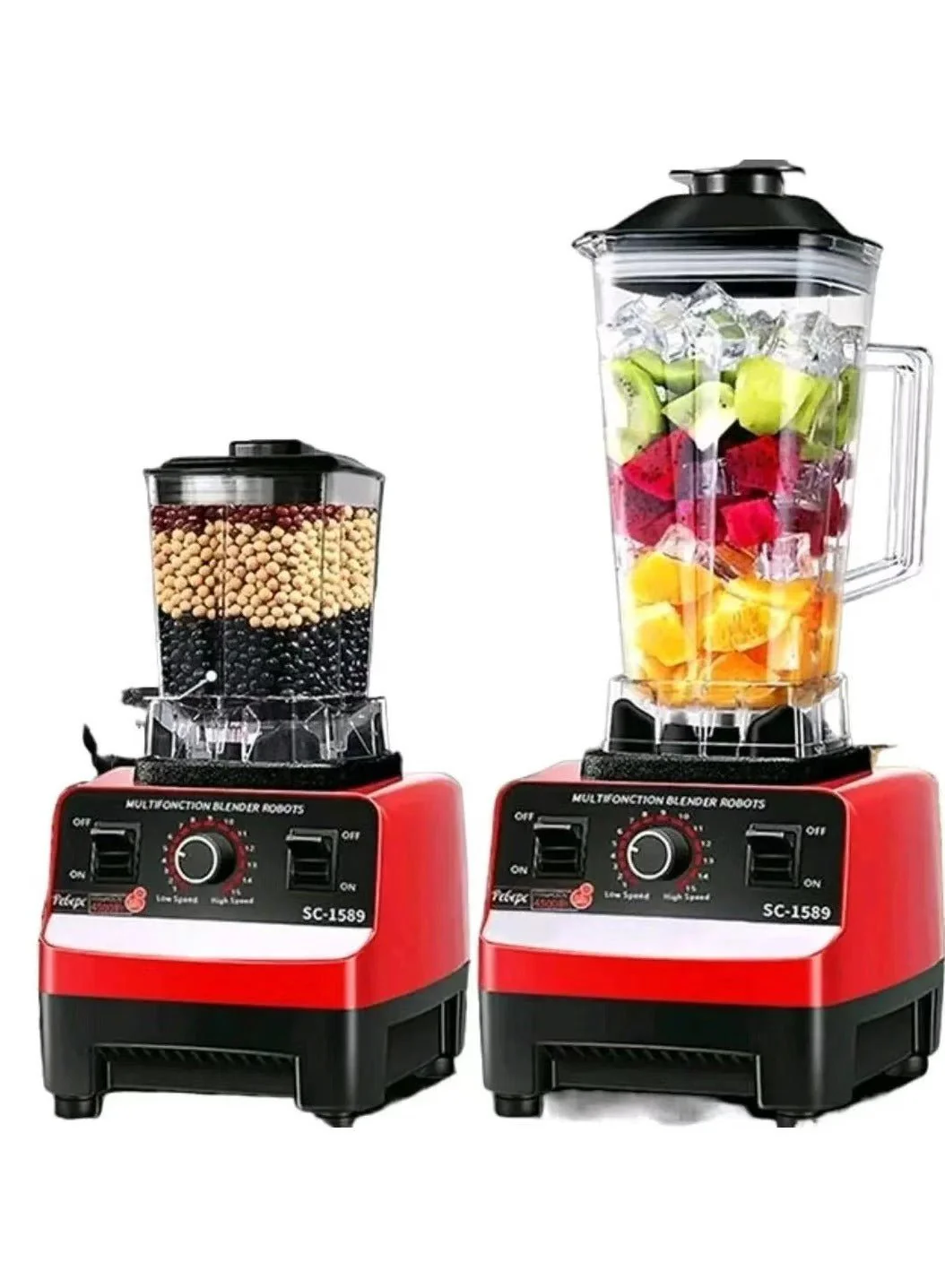 2-in-1 Fruit Blender & Grinder Smoothie Maker 110V RSE319 - Image 2