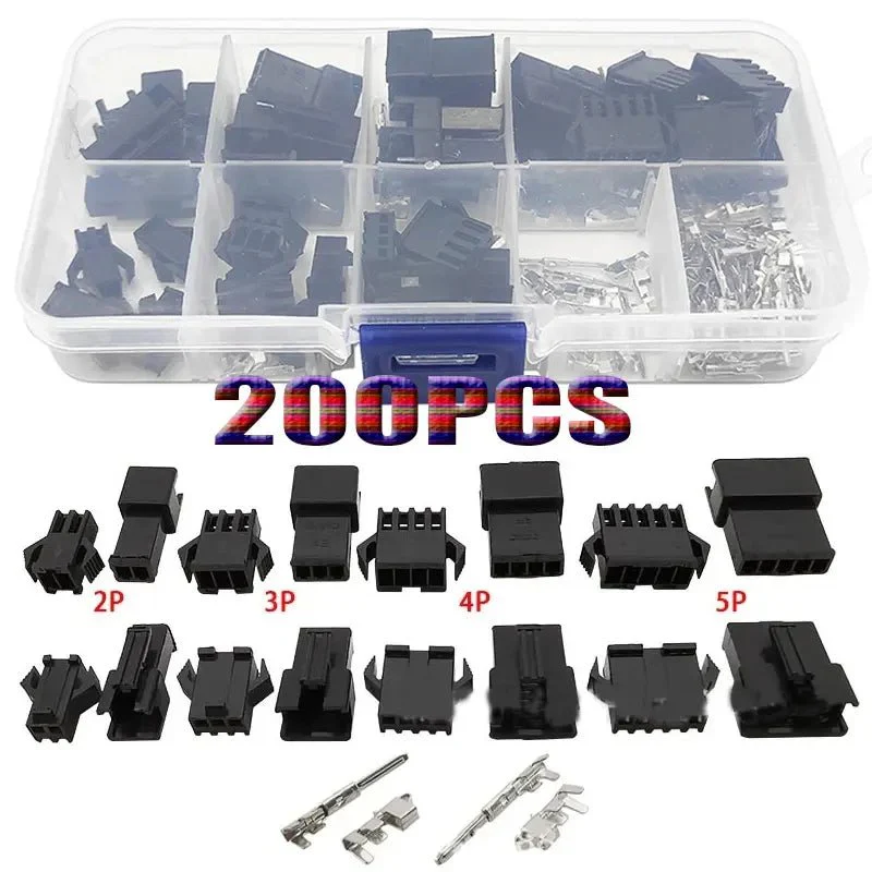 200pcs 2.54mm Dupont Wire Jumper Pin Header Connector Kit FS030067 - Image 2