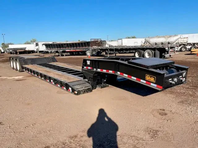 2025 Witzco RG-52 Tri-Axle Removable Gooseneck Lowboy Trailer – Double Drop, Hydraulic Gooseneck - Image 6