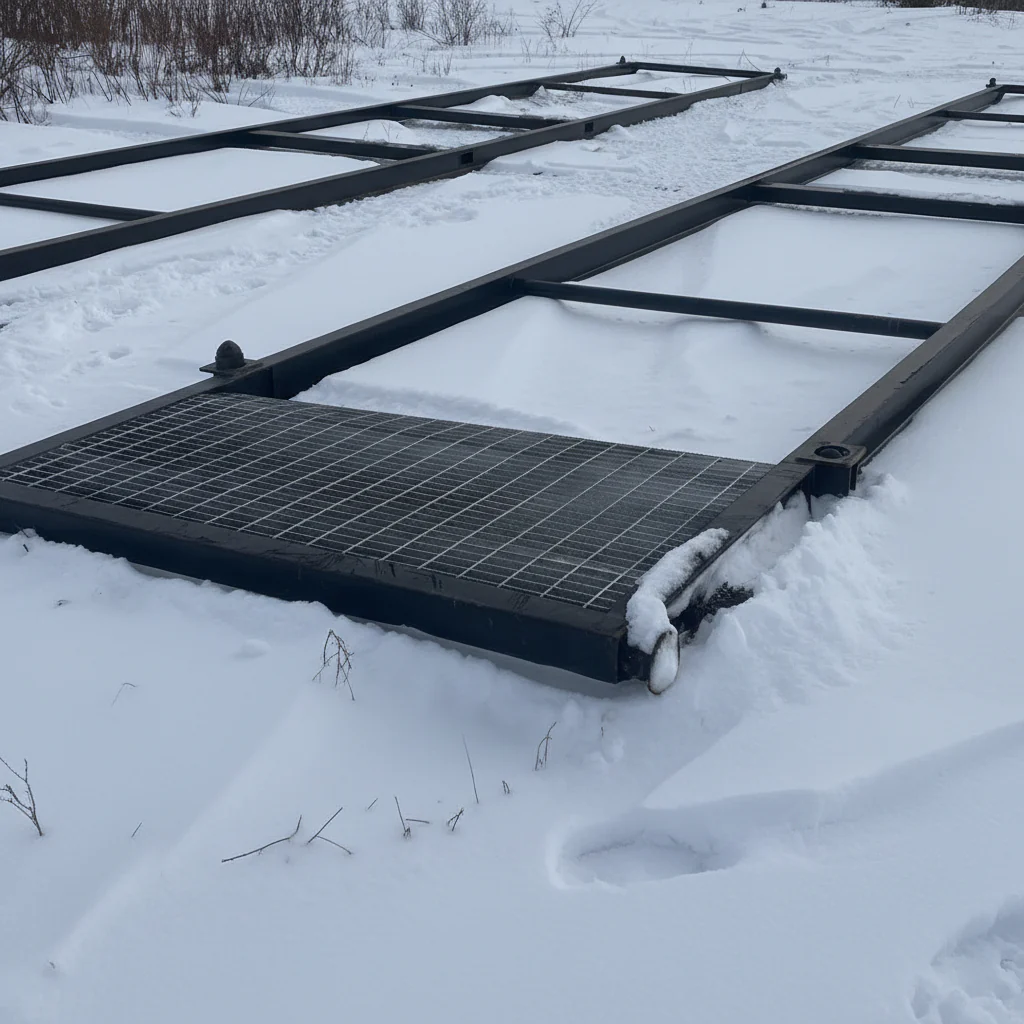 New 20FT & 44FT Container Skid with Forklift Pockets – Heavy-Duty Steel Design - Image 2