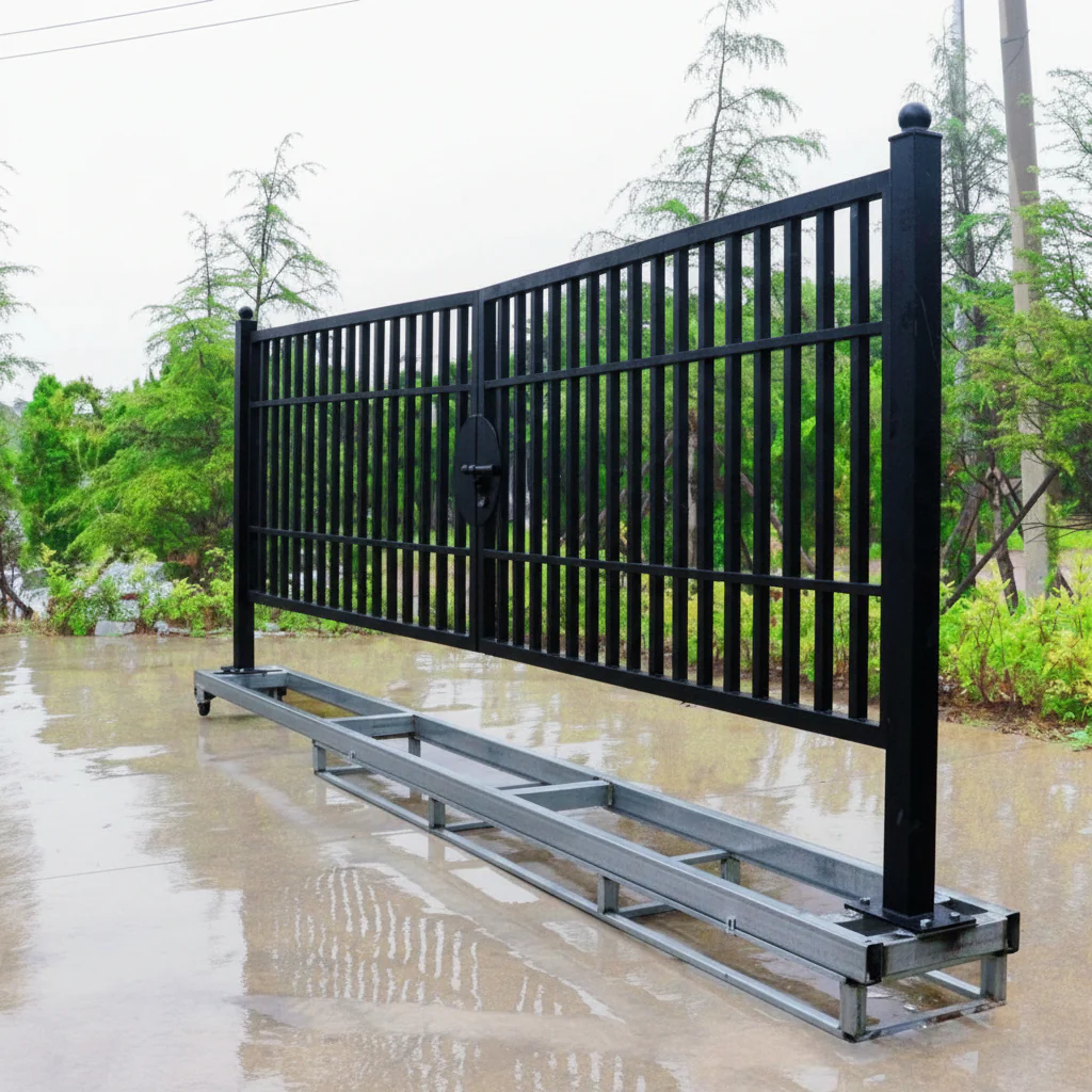20 FT Farm Driveway Gate – Heavy-Duty Galvanized Steel Fence Entry | Model TM18NCC - Image 3