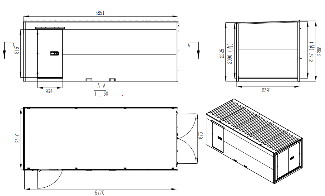 20FT Mobile Warehouses – Heavy-Duty Steel Storage Units - Image 12
