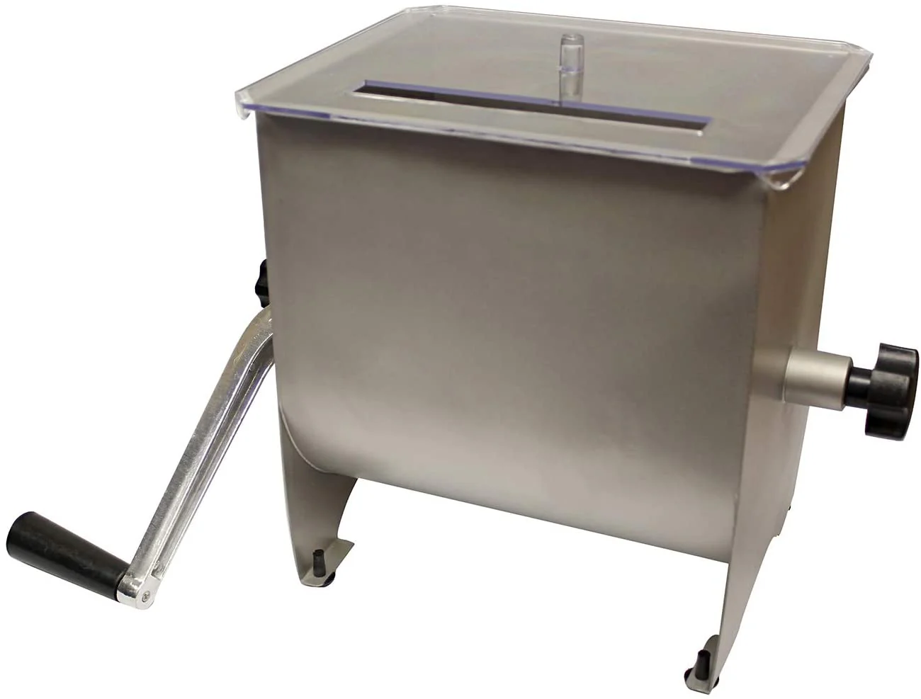 20 LB Stainless Steel Manual Meat Mixer – Hand Crank Food Processor | Model BR102 - Image 3