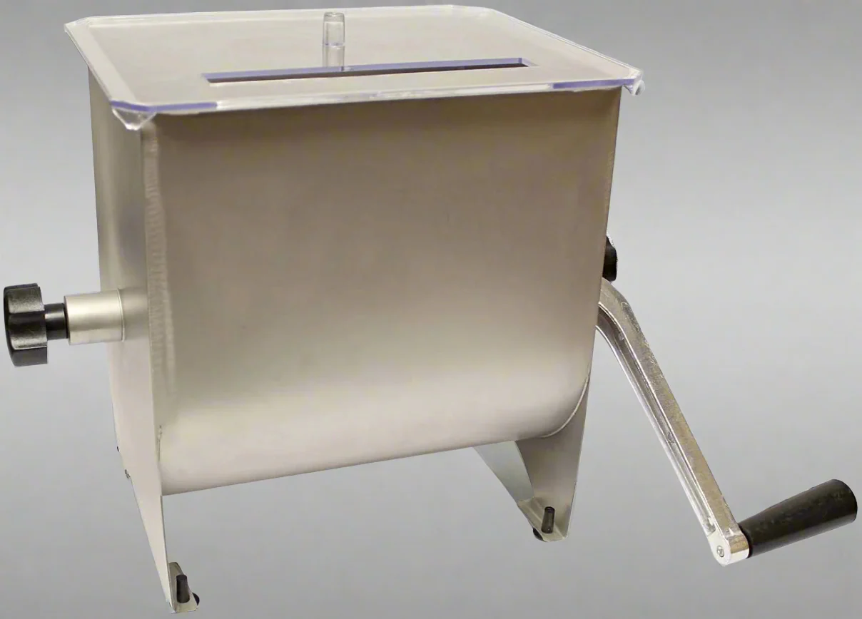 20 LB Stainless Steel Manual Meat Mixer – Hand Crank Food Processor | Model BR102 - Image 7