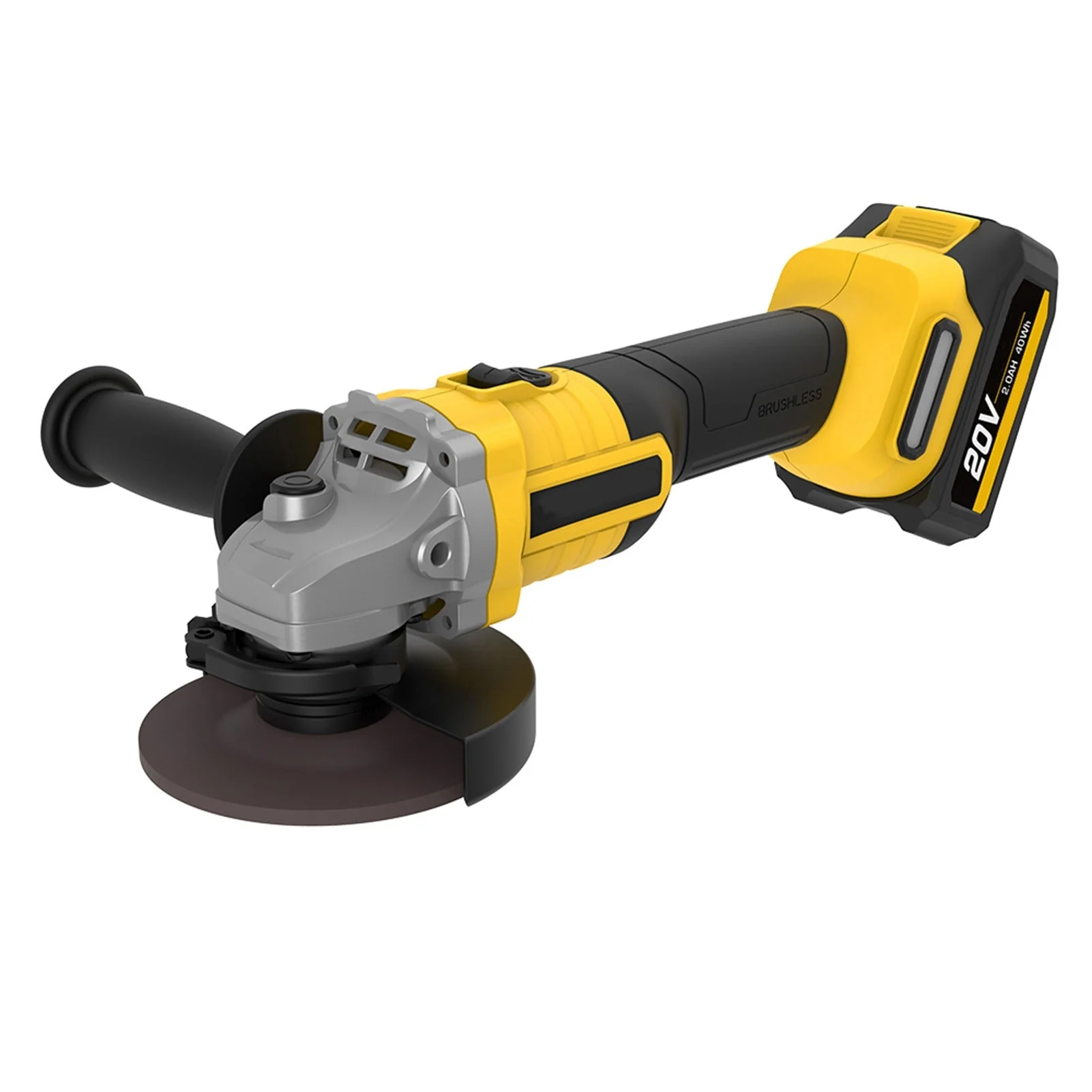 20V Cordless Angle Grinder 115mm – Electric Grinder with Battery & Charger AG20V115