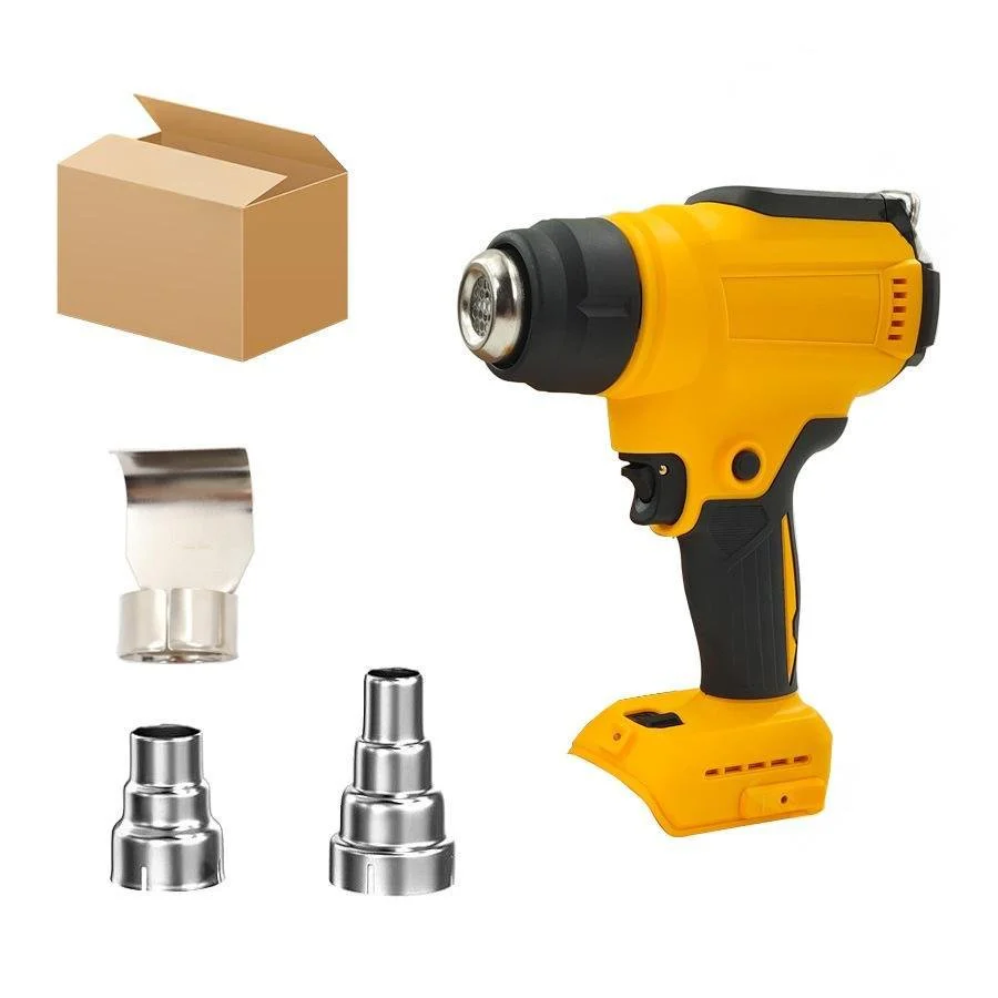 20V Cordless Portable Heat Gun – DeWalt Compatible Hot Air Tool for Shrink Wrap & Paint Removal HG20V01 - Image 3