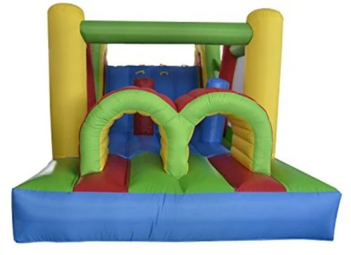 21.3 ft Inflatable Obstacle Course Bounce House with Slide, Climbing Wall & Blower – 6096 - Image 4