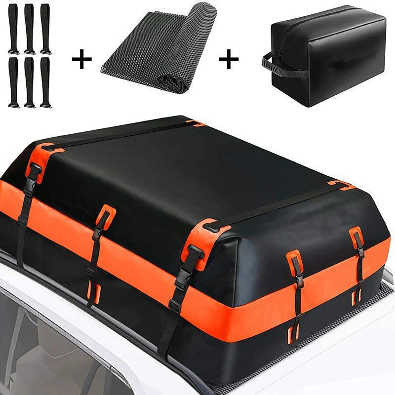 21 Cu Ft Waterproof Car Roof Cargo Bag – Travel & Road Trip Storage | S3089 - Image 8