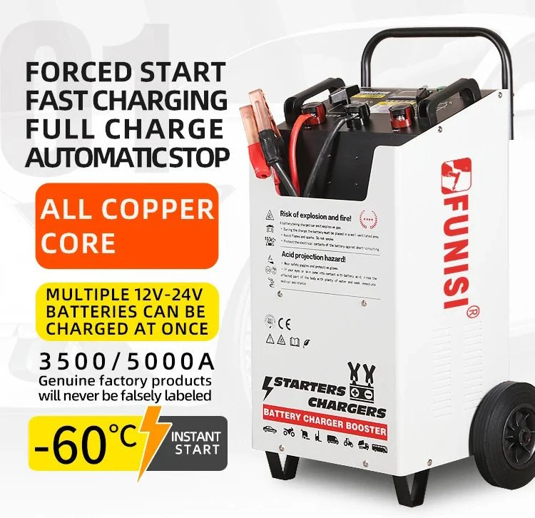New 220V 3500A 12 & 24V Battery Booster Quick Start Charger F3500A - Image 3