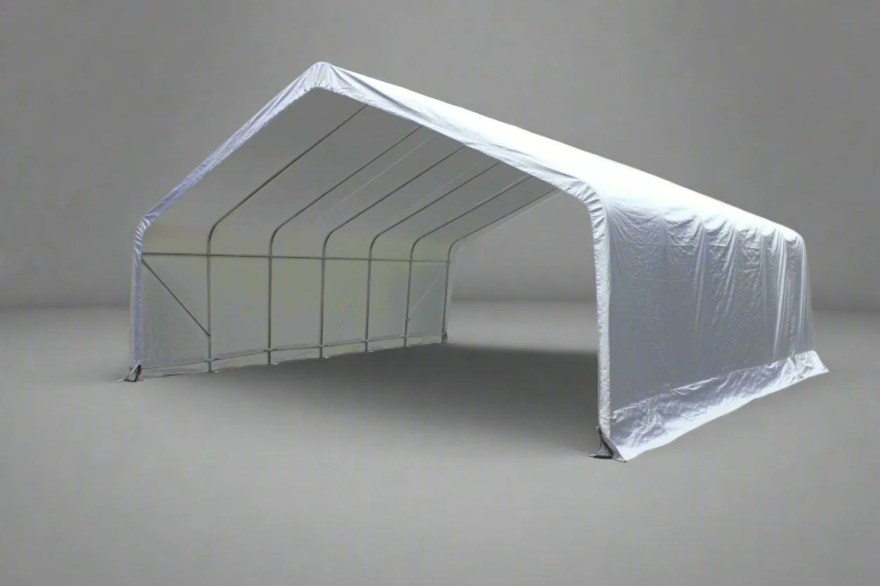 22x24x12 FT Heavy-Duty Outdoor Canopy Shelter for Hay, Livestock, Boats & Equipment 1030556 - Image 2