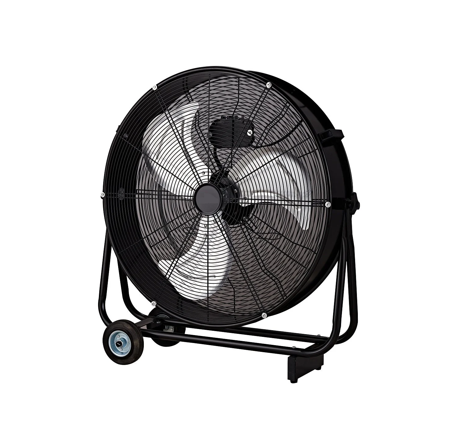24" Floor Drum Fan High Velocity 3 Speed Industrial Shop Fan S1166