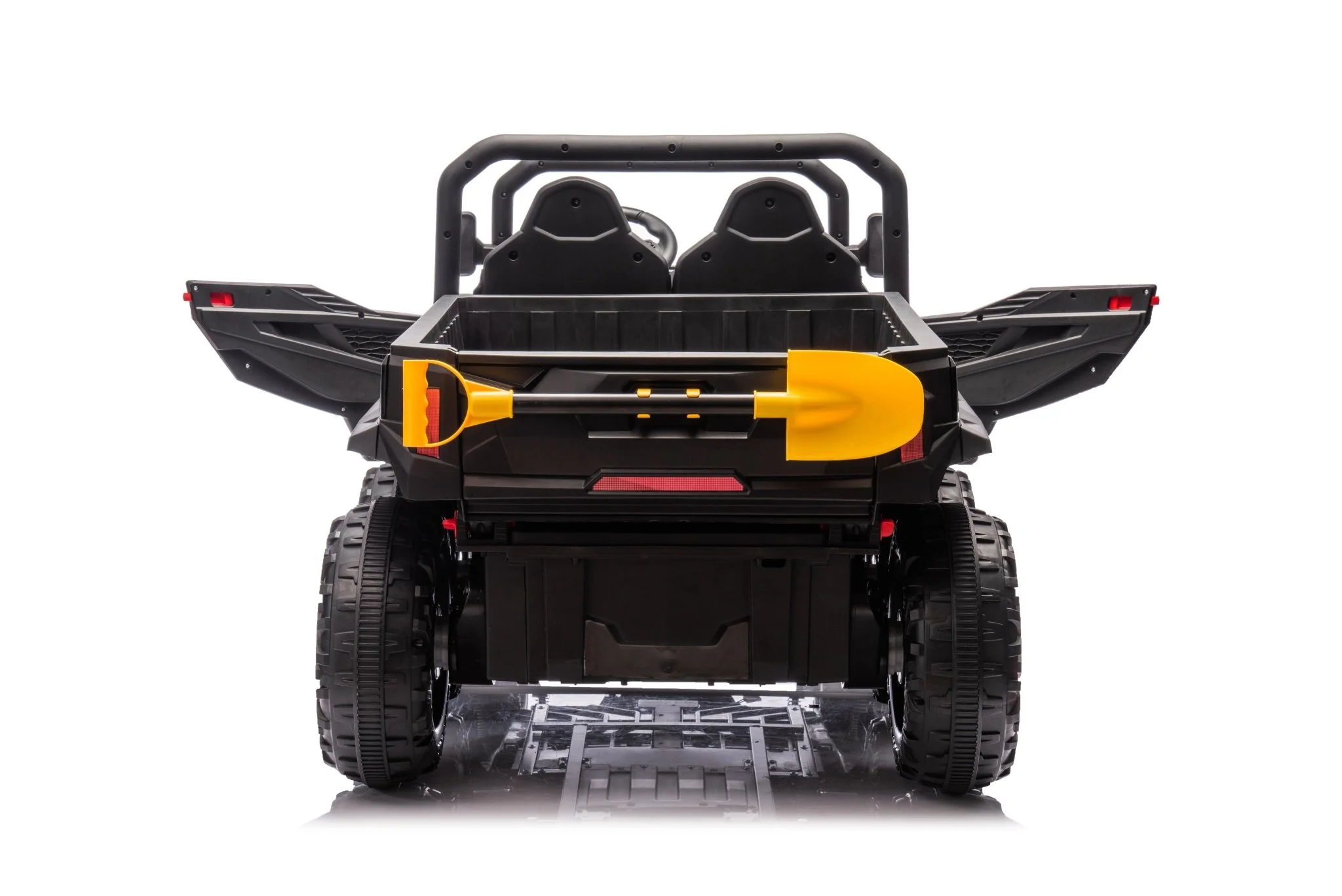 24 V Six-Wheel UTV Ride-On Truck – Leather Seat, EVA Wheels, 550 W Motors, Remote Control - Image 6