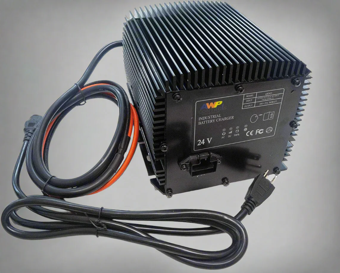 24V 25AMP Scissor Lift Battery Charger – Fits Genie, SkyJack, JLG (HB600)