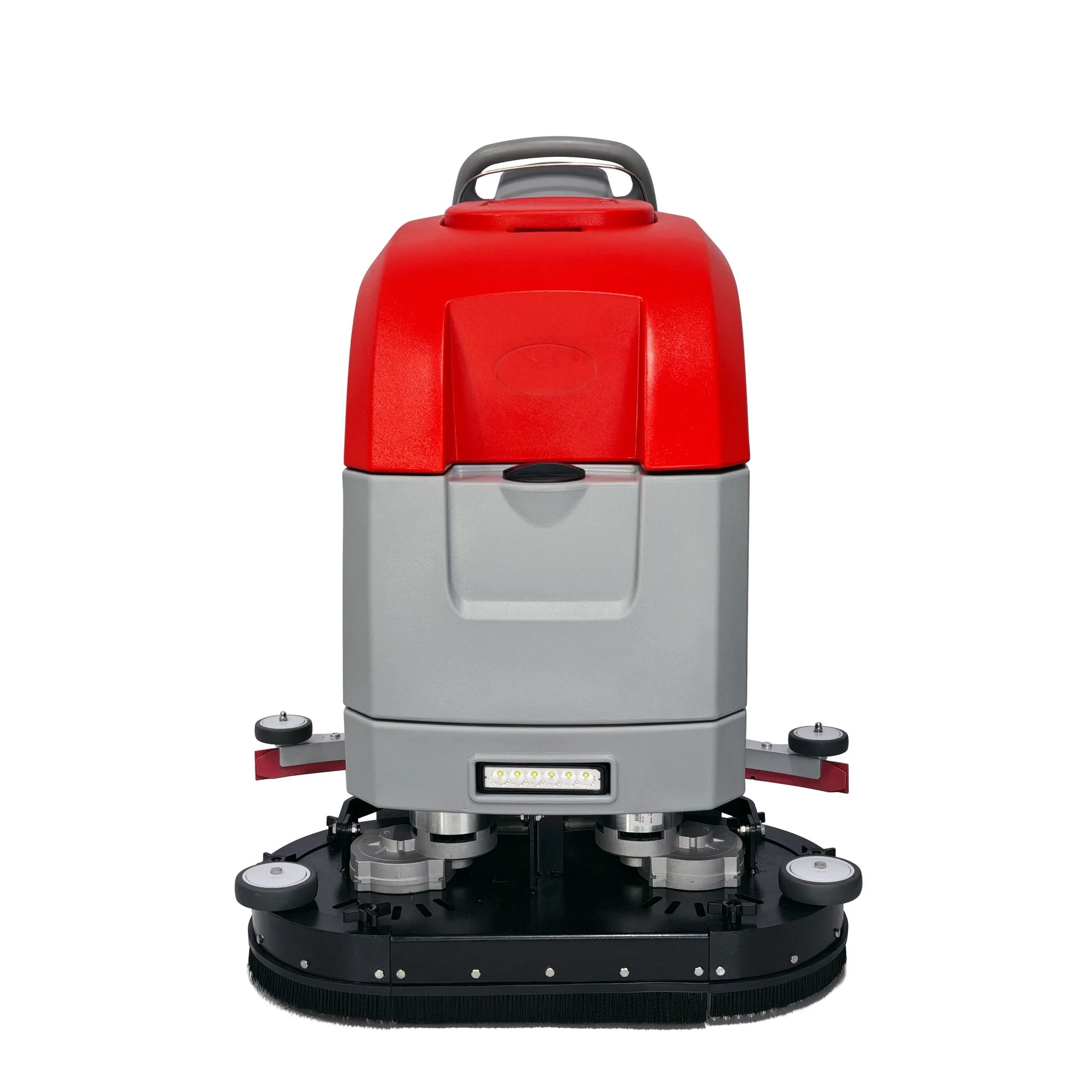 24V Automatic Floor Scrubber 20" Dual Brush Walk-Behind Floor Cleaner with 55L Tank B55D - Image 4