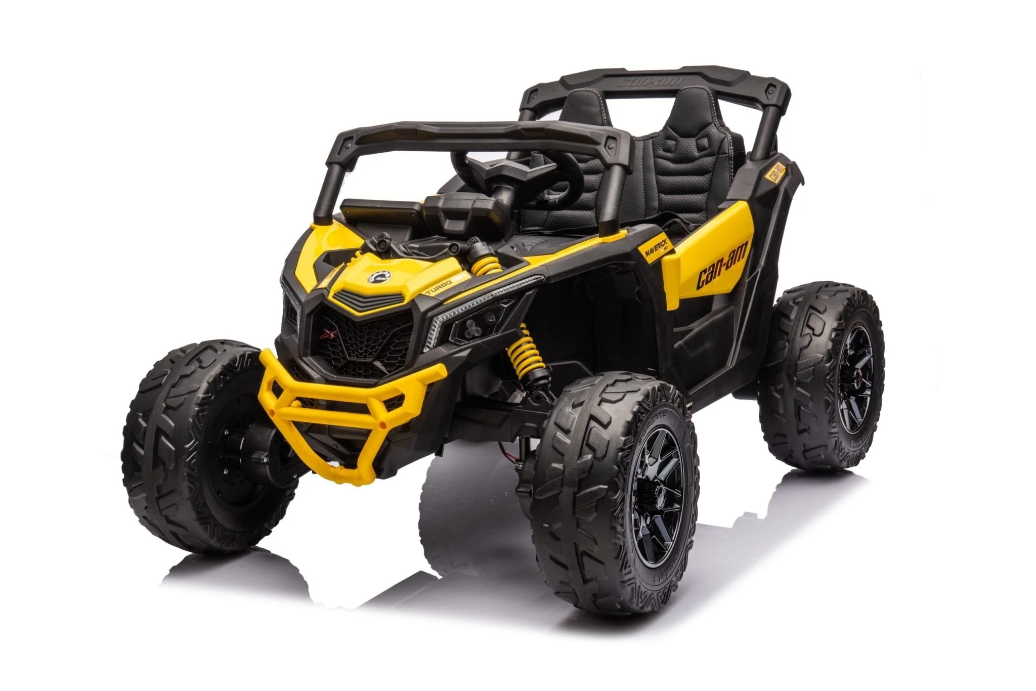 24V Can-Am Maverick UTV Ride-On Car for Kids – 1-Seater Electric Vehicle with Suspension, LED Lights & Brushless Motor - Image 16