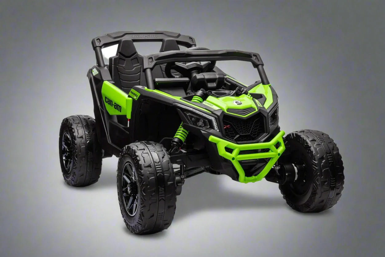 24V Can-Am Maverick UTV Ride-On Car for Kids – 1-Seater Electric Vehicle with Suspension, LED Lights & Brushless Motor - Image 38