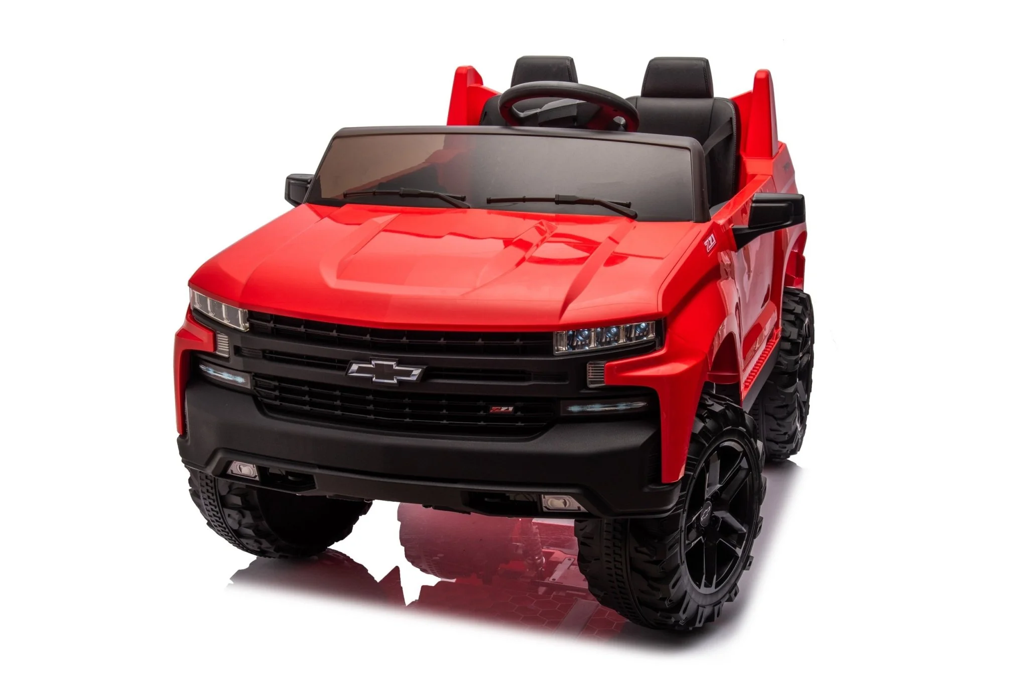 24V Chevrolet Kids Ride-On Pickup Truck – Remote Control, Leather Seat, Bluetooth | SKU 7109065 - Image 10