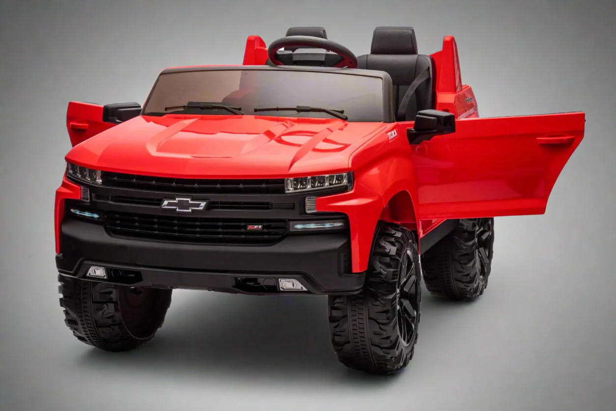 24V Chevrolet Kids Ride-On Pickup Truck – Remote Control, Leather Seat, Bluetooth | SKU 7109065 - Image 12