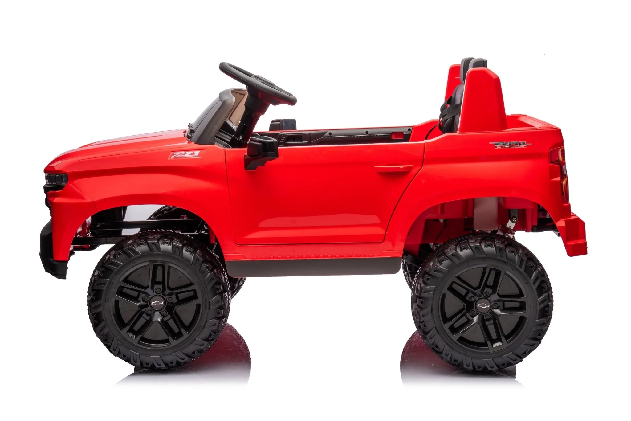 24V Chevrolet Kids Ride-On Pickup Truck – Remote Control, Leather Seat, Bluetooth | SKU 7109065 - Image 15