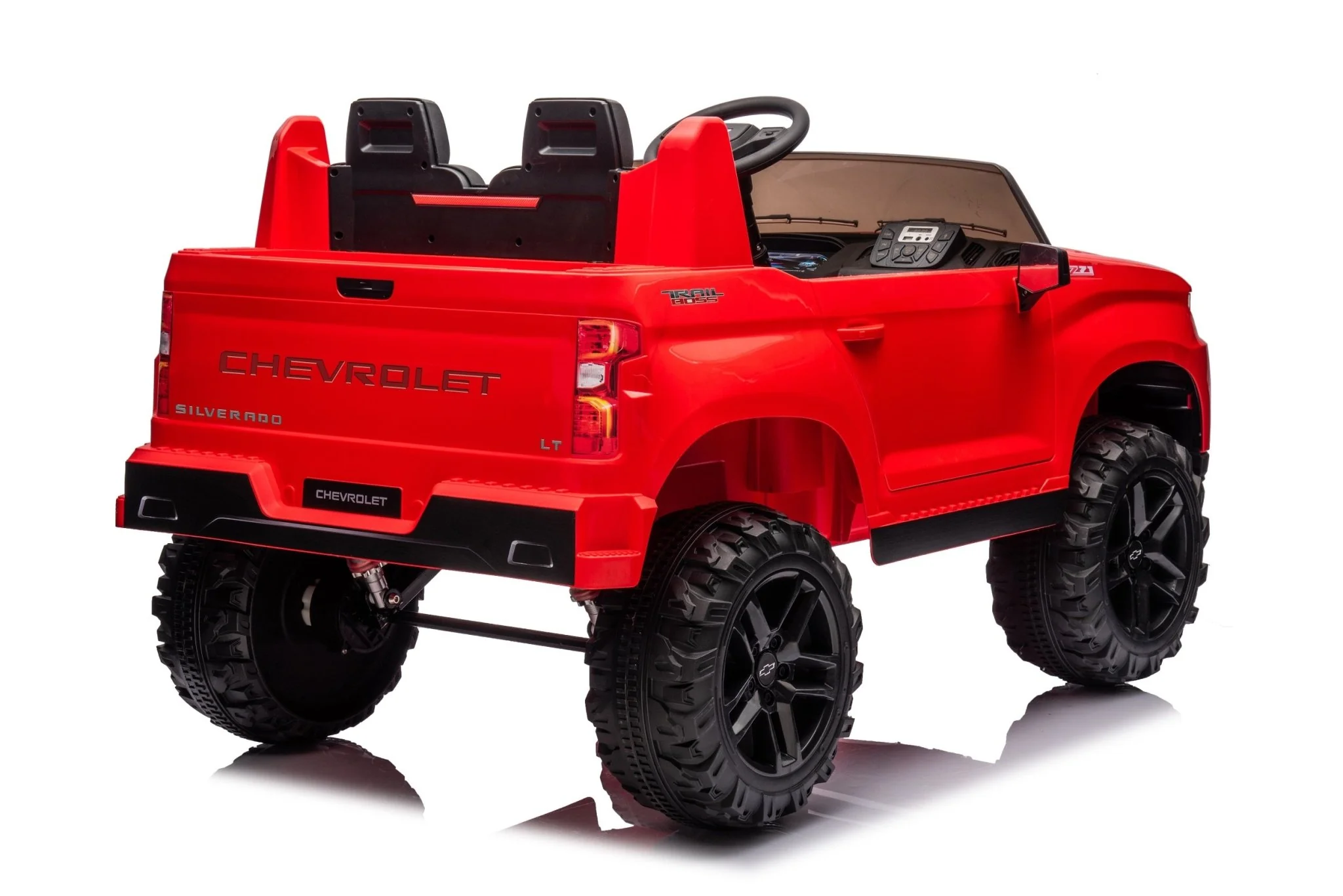 24V Chevrolet Kids Ride-On Pickup Truck – Remote Control, Leather Seat, Bluetooth | SKU 7109065 - Image 18