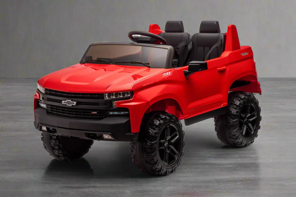 24V Chevrolet Kids Ride-On Pickup Truck – Remote Control, Leather Seat, Bluetooth | SKU 7109065 - Image 20