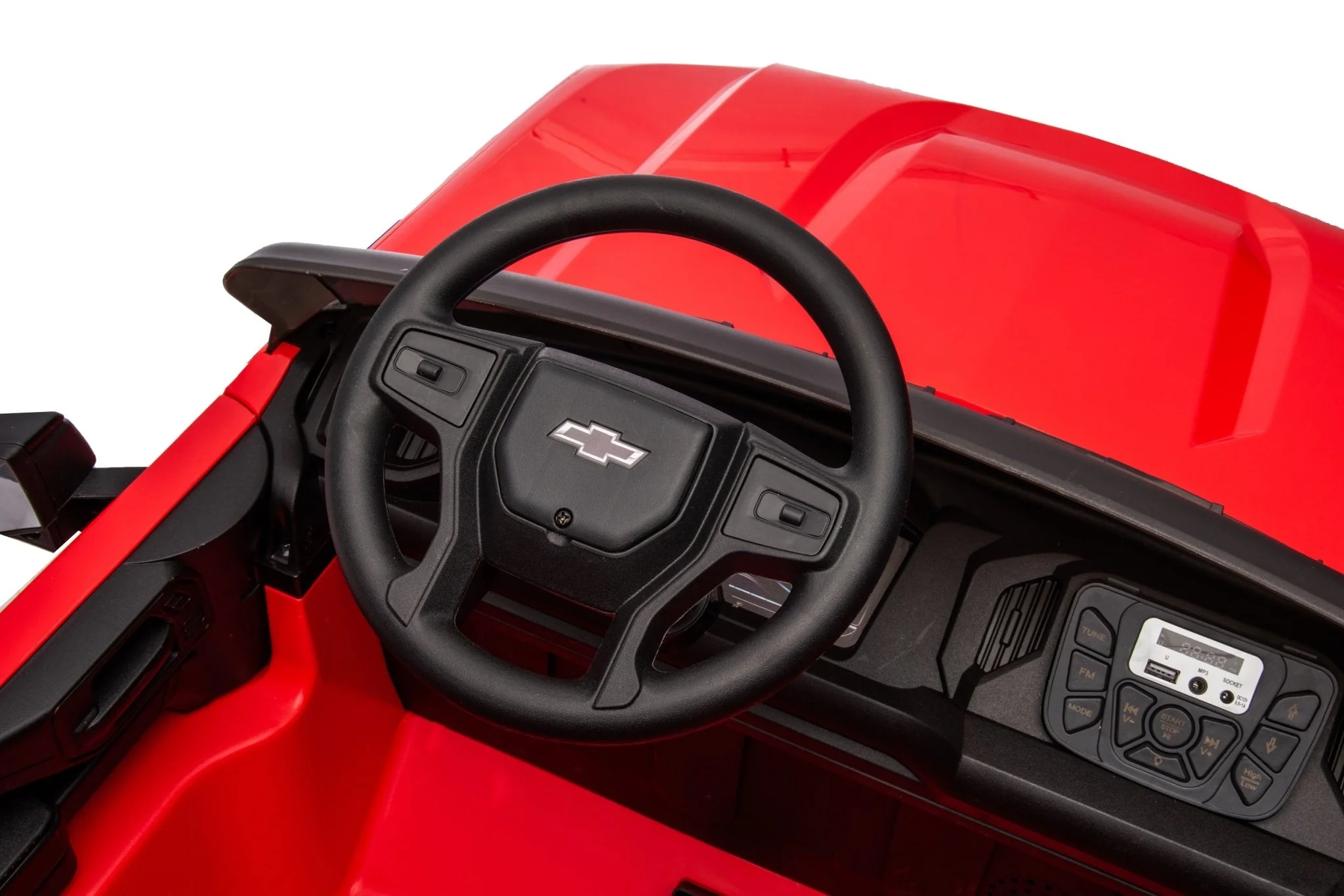 24V Chevrolet Kids Ride-On Pickup Truck – Remote Control, Leather Seat, Bluetooth | SKU 7109065 - Image 25