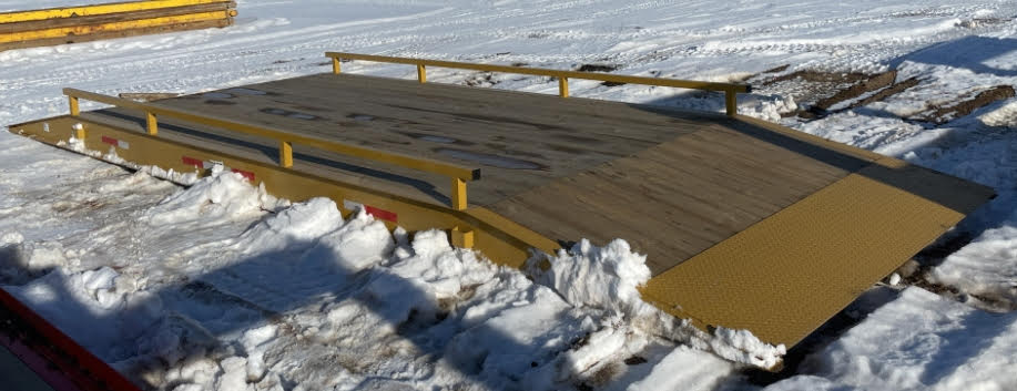25 FT Heavy-Duty Steel Loading Ramp Bridge – 30,000 lbs Capacity, Industrial Truck & Trailer Ramps - Image 2