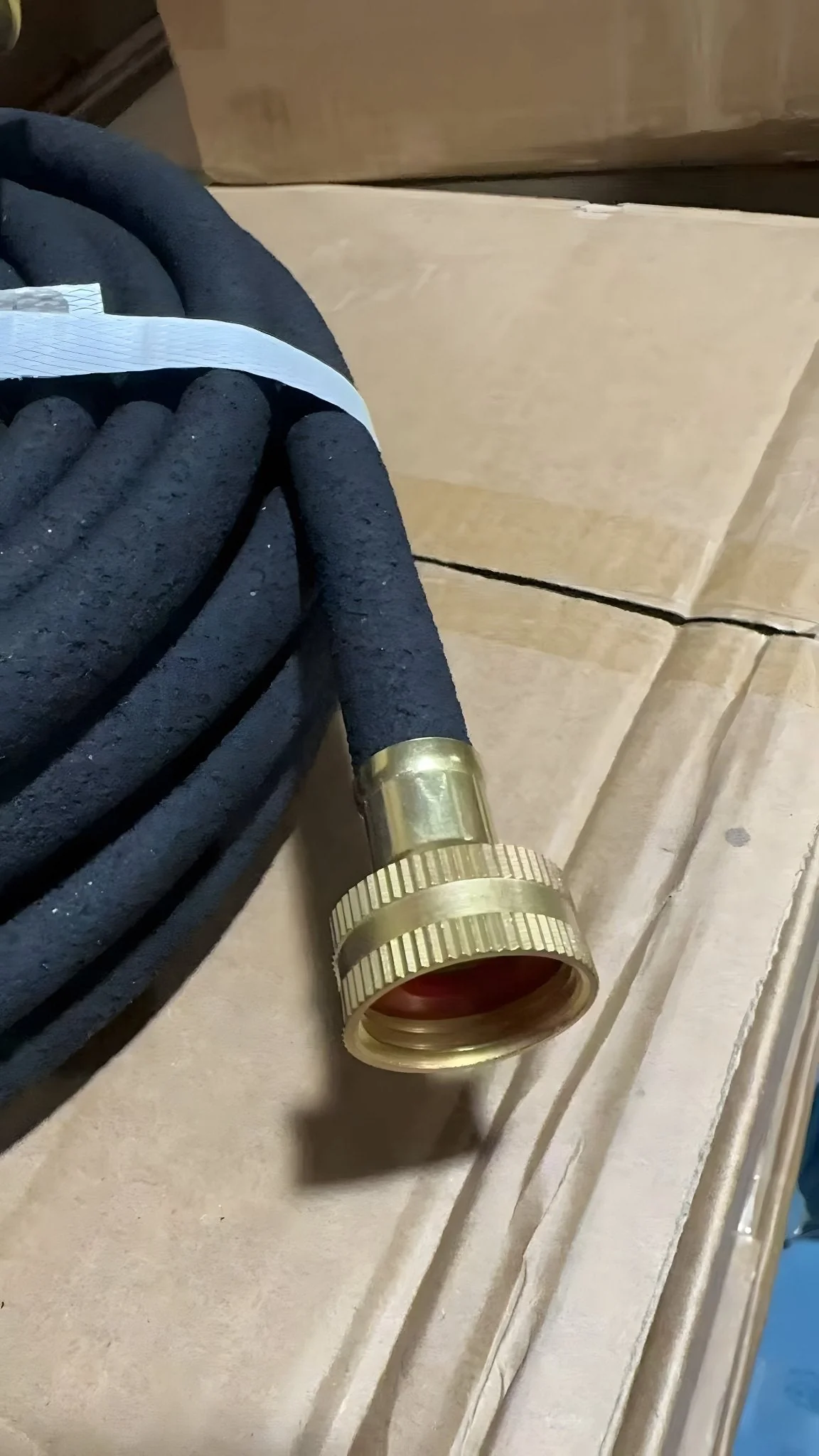 25 FT Soaker Hose with Solid Brass Connectors – 1/2" Heavy Duty Garden Irrigation Hose - Image 2