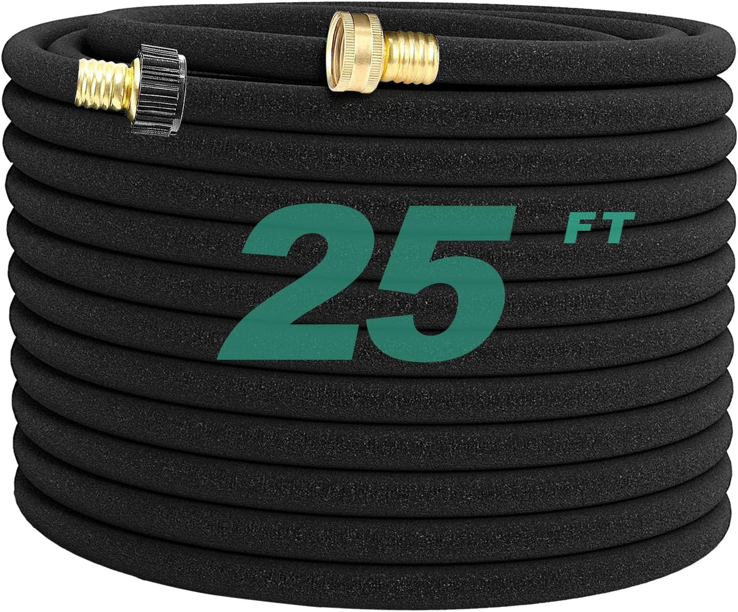 25 FT Soaker Hose with Solid Brass Connectors – 1/2" Heavy Duty Garden Irrigation Hose - Image 3