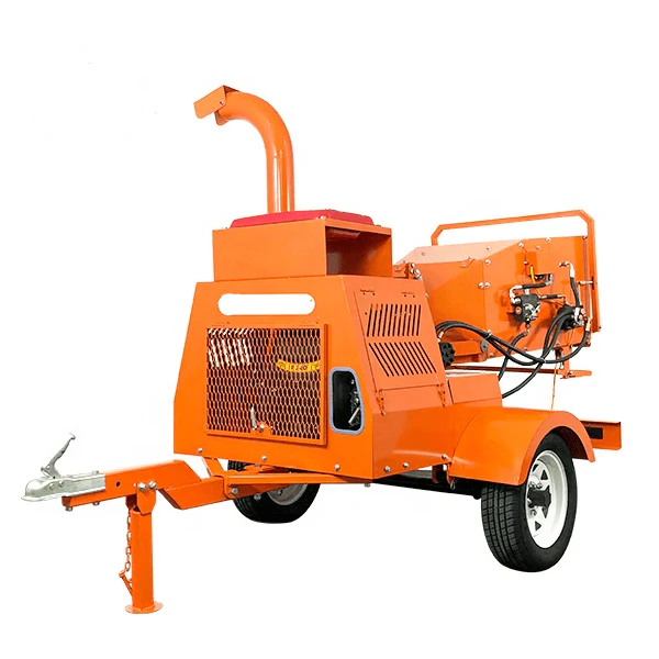 25HP RATO V-Twin Electric Wood Chipper Shredder – Heavy-Duty Gas Power Chipper for Logs & Branches | GWC25