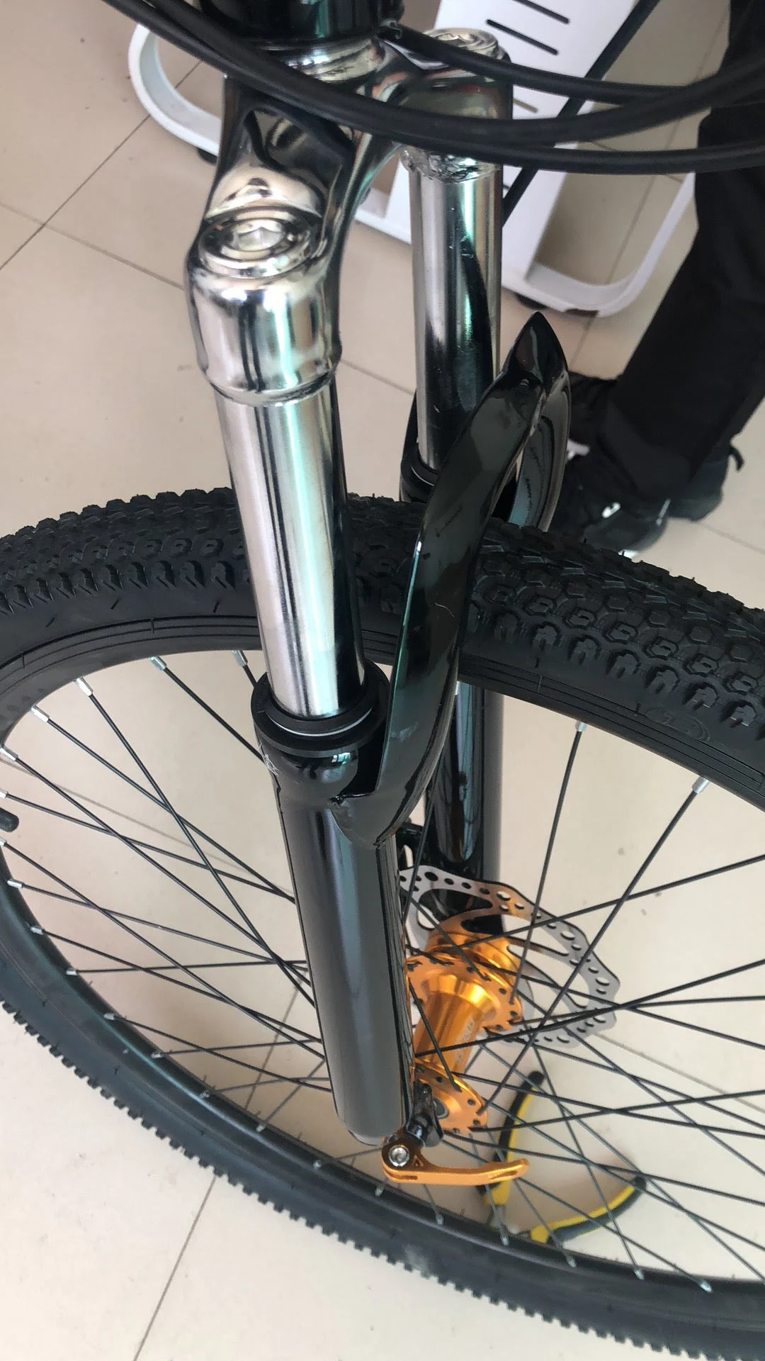 26" Folding Mountain Bike 21 Speed Shimano Aluminum Frame Front & Rear Suspension NS75 - Image 12