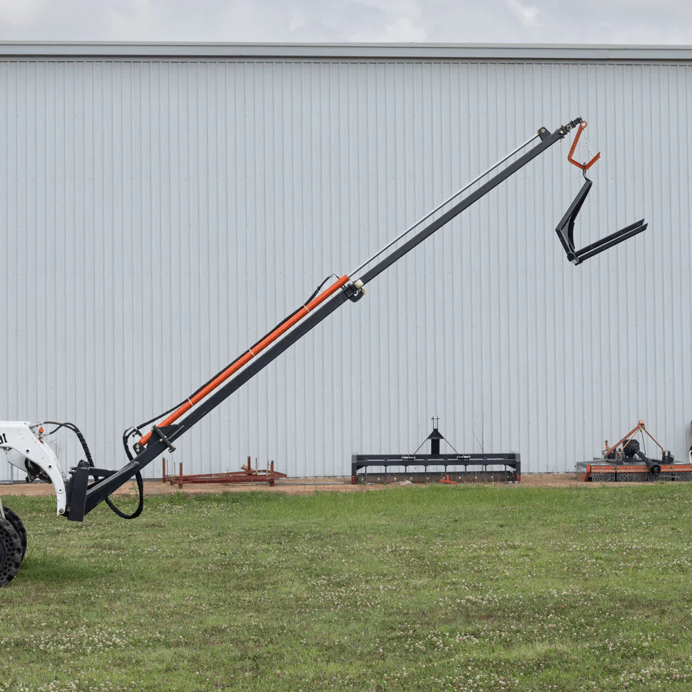 26 FT Telescoping Truss Boom Attachment – Hydraulic Skid Steer Lift Arm 8207031