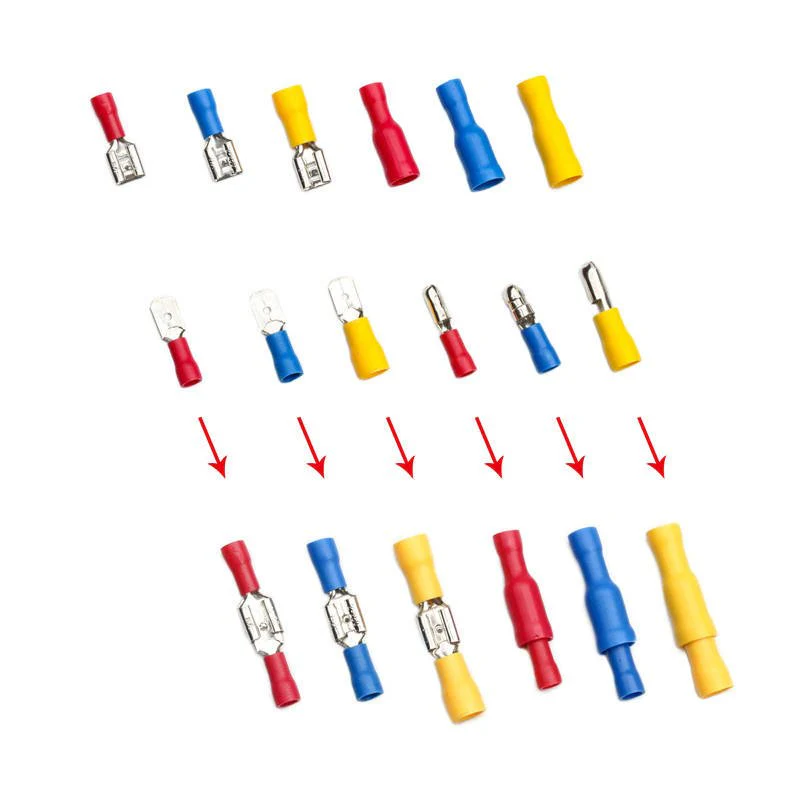 280pcs Spade Insulated Terminals Cable Connector Kit CZ0100014 - Image 4