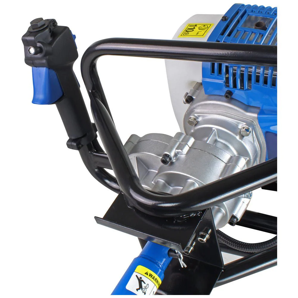 Hyundai Petrol Earth Auger 52cc Fence Post Borer with 3 Drill Bits HYEA5200X-KIT - Image 5
