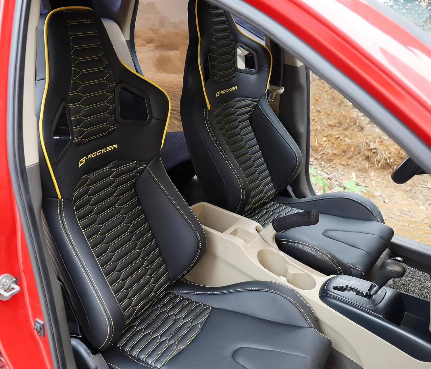 2PCS Universal Adjustable Racing Seats – PVC Leather Bucket Style for Cars & Trucks - Image 8