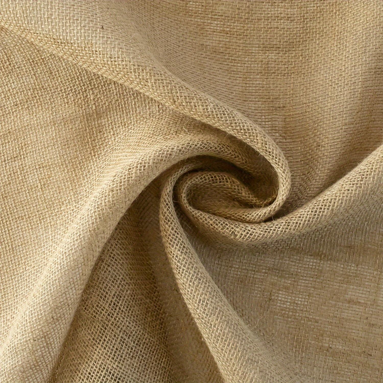 3 ft x 24 ft Burlap Fabric Roll 230 GSM Natural Jute-Style Garden, Craft & Décor Fabric F02 - Image 2