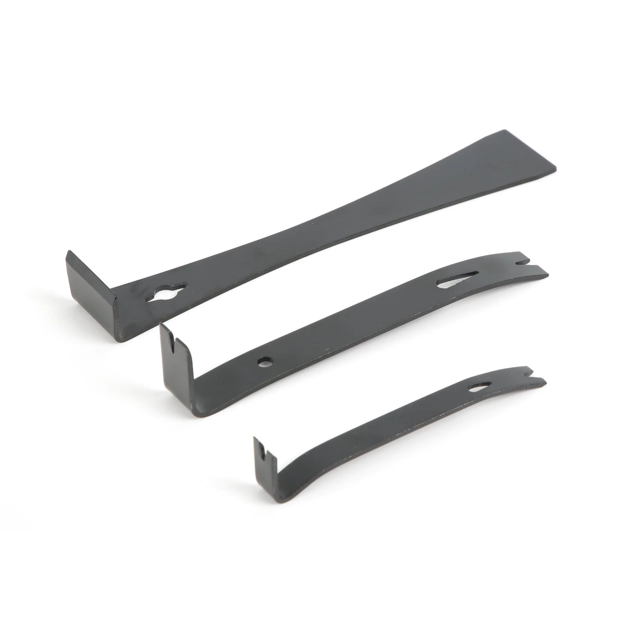 3 Piece Pry Bar Set – Forged Carbon Steel Nail & Trim Puller Kit WT04C2065 - Image 4