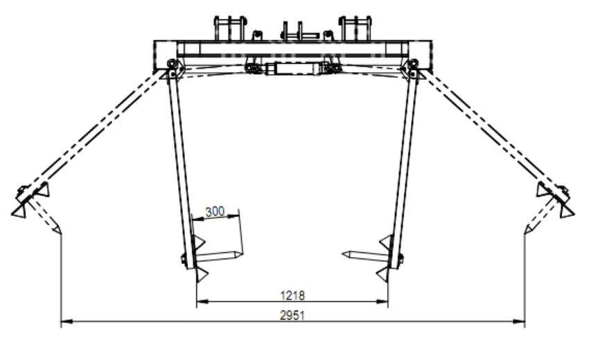 Heavy-Duty 3-Point Hitch Hay Bale Unroller – Tractor Attachment | 3PBU695 - Image 2