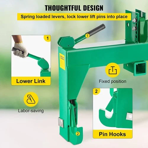 3-Point Quick Hitch Attachment for Tractors – 3000 LB Capacity | SKU: 523468 - Image 5