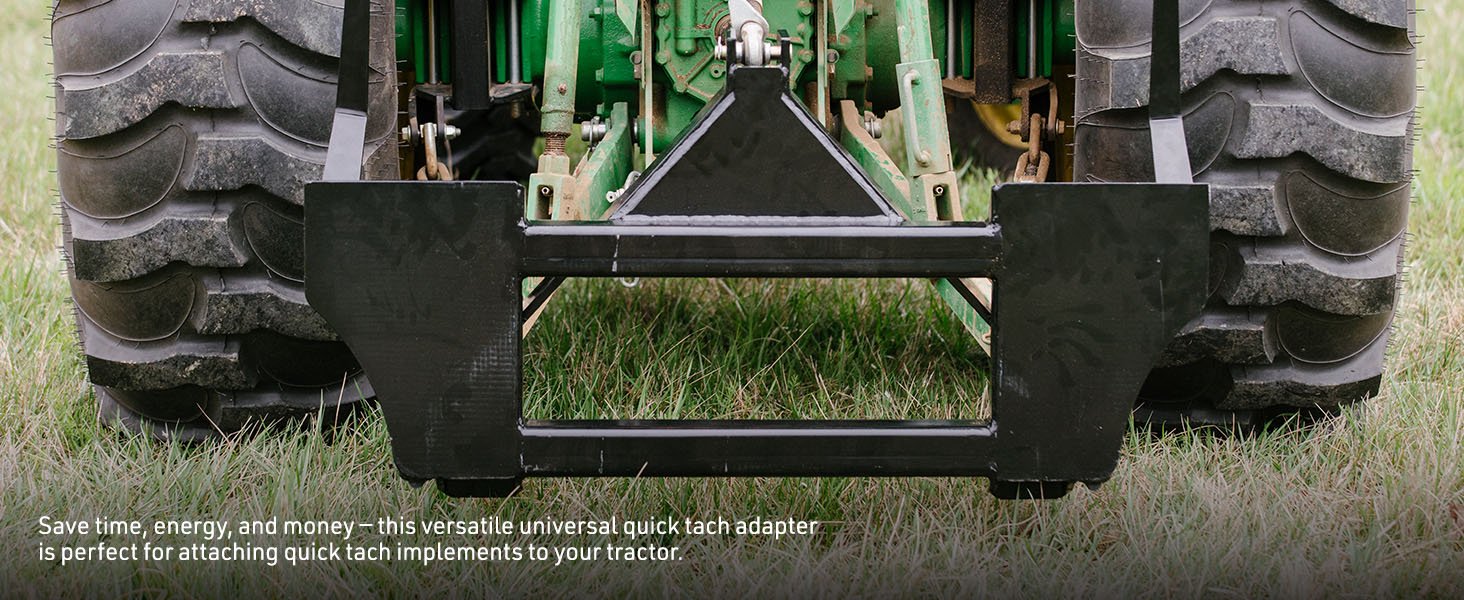 3-Point to Skid Steer Quick Hitch Adapter – Universal Tractor Mount | SKU: 3PTQH1 - Image 5
