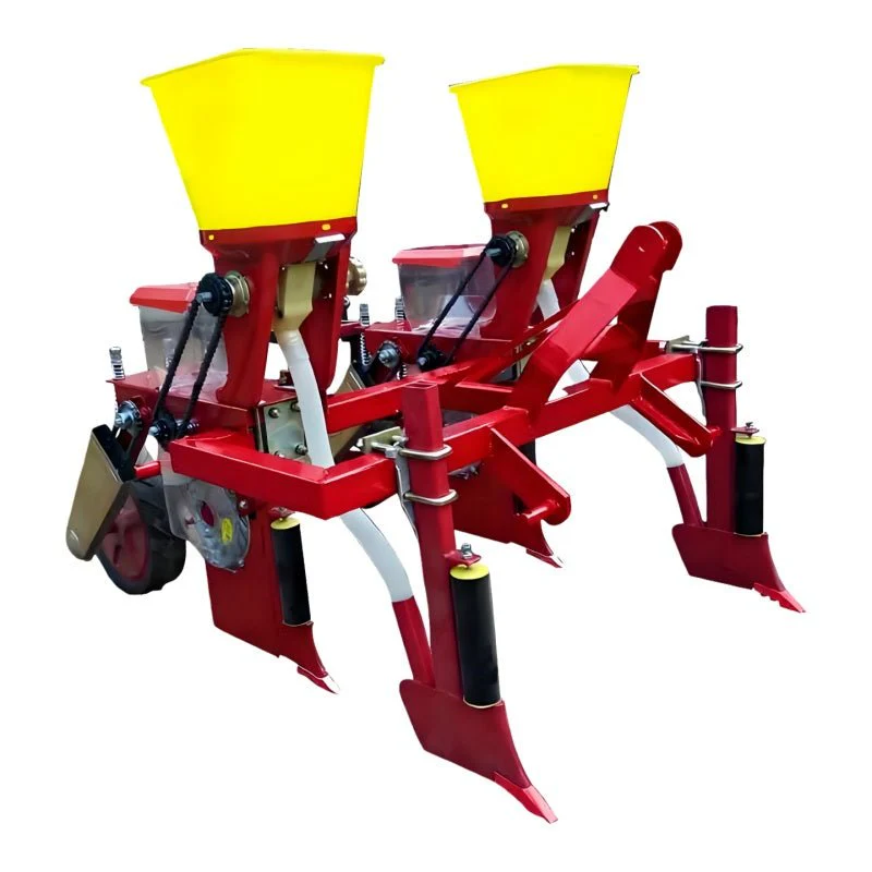 3 Point Tractor 2 4 & 6 Row Corn Planter with Fertilizer Applicator Seeder for Corn, Wheat & Soybeans - Image 2