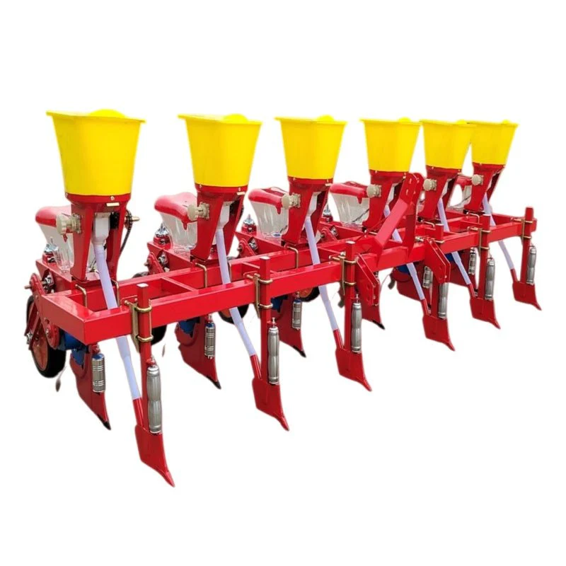 3 Point Tractor 2 4 & 6 Row Corn Planter with Fertilizer Applicator Seeder for Corn, Wheat & Soybeans - Image 3